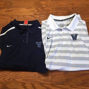 2 Villanova Nike Polos